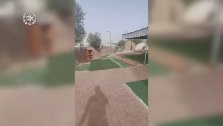 ضبط سلاح وقنابل يدوية داخل ساحة روضة أطفال في شقيب السلام